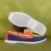 SEBAGO Herren Homme Authentic Docksides Schuhe – Premium-Moc-Toe-Schnür-Bootsschuhe aus echtem Leder