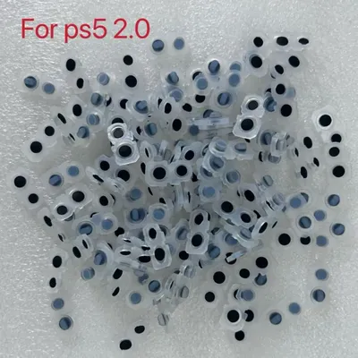 50 Stück für Ps5 Game Pad Controller 2.0 V2 Leitfähiges Gummi-Set L1R1 L2R2 Silikon LR Pad Image
