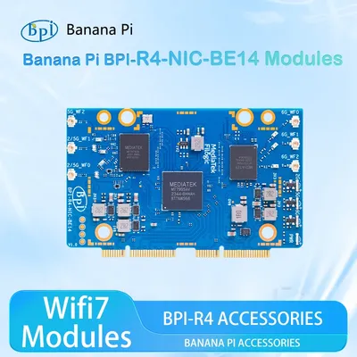 Banana Pi BPI-R4-NIC-BE14 wifi7-Modul Zubehör für BPI-R4 Image