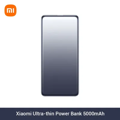 Xiaomi Ultradünne Powerbank 5000 mAh 20 W MAX PB0520MI Mi Powerbank 5000 Tragbarer Akku für iPhone Image