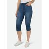 7/8-Jeans STOOKER WOMEN "Capri Denim Skinny Fit", Damen, Gr. 48, Länge 19, blau (blau denim), Denim/Jeans, 78% Baumwolle, 20% Polyester, 2% Elasthan, casual, skinny fit 7/8-Länge, Jeans, Skinny Fit Casual Clean Wash Denim Jeans Magic Shape Effekt...