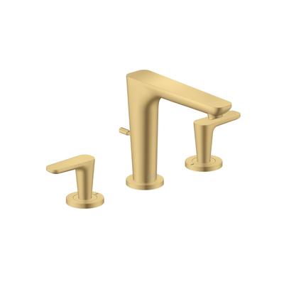 Hansgrohe 3-Loch WTA 125 Axor Citterio C mit Zugstangen Ablaufg.brushed gold optic, 49060250 49060250 Image