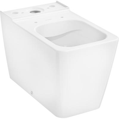 Hansgrohe Stand WC EluPura Q f.aufge.Spülka 640 wand.hor./v.Abg. spülr.AFF SMC we, 61164450 61164450 Image