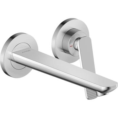 Hansgrohe 2-Loch WTA Wand Unterputz Axor Citterio C mit Auslauf 195 mm Cubic cut chrom, 49111000 49111000 Image