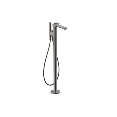 Hansgrohe Wannenmischer Bodenstehend Axor Citterio C Cubic cut polished black chrome, 49441330 49441330 Image