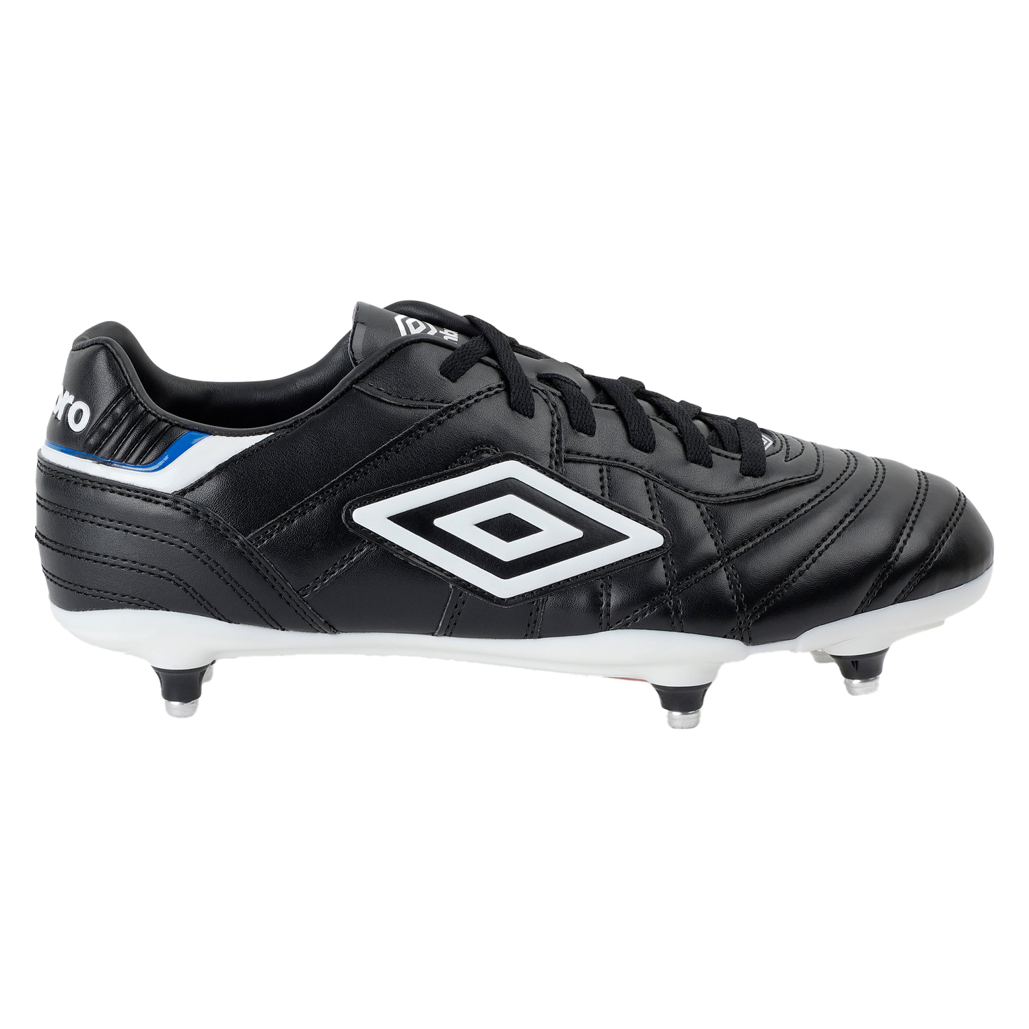 Umbro - Herren Fußball-Stiefel "Speciali Eternal Club" (Schwarz/Weiß/Königsblau)