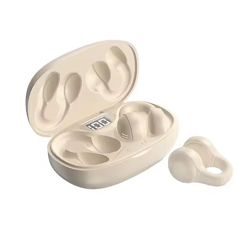 X58 True Wireless Earbuds Bluetooth 5.3 Ohrclip TWS Kopfhörer mit LED-Display lange Akkulaufzeit für Reisen und Radfahren Image