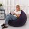 Aufblasbarer 1-Personen-Sofa-Loungesessel für den Außenbereich – selbstaufblasender tragbarer Campingstuhl mit Tragetasche, langlebiges halbrechteckiges Design für Garten, Picknick, Strand