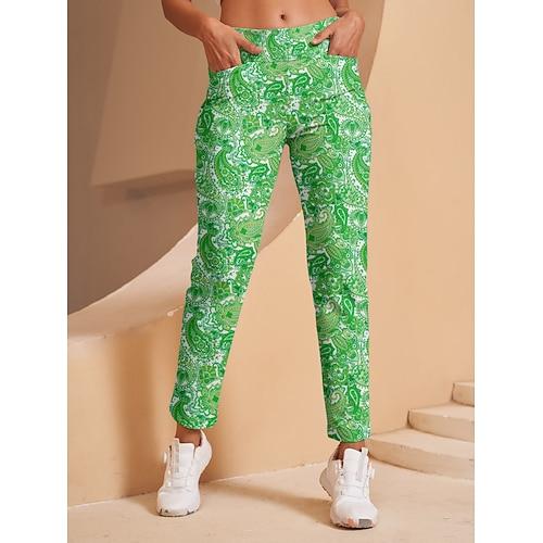 Damen Golfhosen Grün Hosen Damen-Golfkleidung, Kleidung, Outfits, Kleidung