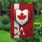 Kanada-Tag Außen Innen mit Ösen Patriotische Flagge O Kanada Haus Garten Garten Dekorationen Feiertagsbanner Schild