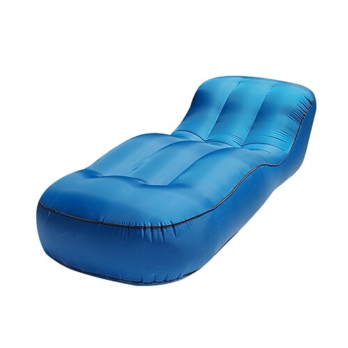 Tragbares aufblasbares Sofa - Lazy Sofa, faltbarer Loungesessel mit Pedal, bequeme Kombination aus Beflockung - geeignet für Camping, Wandern und Sonnenbaden zu Hause Image