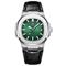 Top Luxus Quadratische Herren Uhr Datumsanzeige wasserdicht leuchtend hochwertiges Leder moderne Quarz Armbanduhr