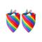 Unisex-Paisley-Regenbogen-Pride-Schal – ein farbenfrohes LGBTQ-Accessoire für Festivals, Paraden und den Alltag