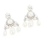 Damen Ohrstecker Geometrisch Kostbar Traumfänger Elegant Mode Künstlerisch Imitationsdiamant Ohrringe Schmuck Silber Für Hochzeit Party Valentinstag Geschenk 1 Paar