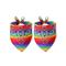 Unisex-Paisley-Regenbogen-Pride-Schal – ein farbenfrohes LGBTQ-Accessoire für Festivals, Paraden und den Alltag