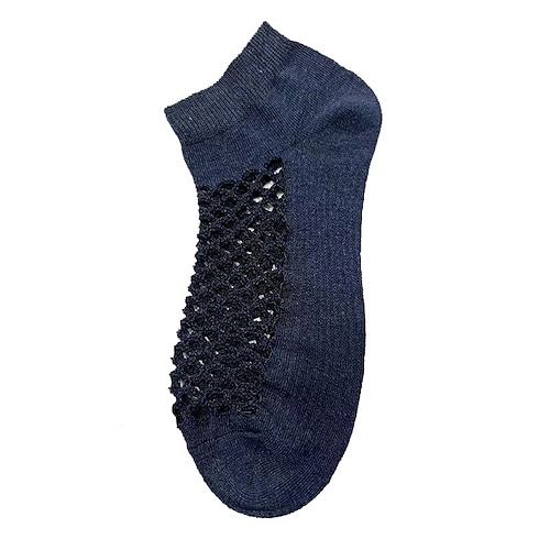 1 Paar atmungsaktive Sommer Freizeit Sport Netz Knöchelsocken für Männer Frauen dünn atmungsaktiv Hohldesign für maximalen Komfort und Leistung