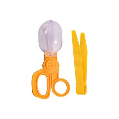 Insektenkapsel-Clip für Kinder, transparentes Fach, Scheren-Clip, Insektenfang-Clip, Kunststoffpinzette, spitze Pinzette, Zubehör Image