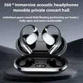 Traduzione AI YYK-Q39 Auricolare Bluetooth aperto Clip per l'orecchio OWS Auricolare sportivo wireless a lunga durata Funzione NFC stereo bilaterale