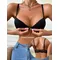 Lingerie femme boucle avant beau sein sexy dentelle épissage cent lingerie rassemblée confortable