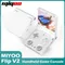 MIYOO Flip V2 Giocatori di giochi portatili Schermo IPS da 3,5