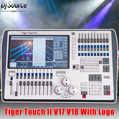 New V17/V18 System Tiger Touch II Lighting Console I7 DMX Controller Disco Club DJ Stgae Control