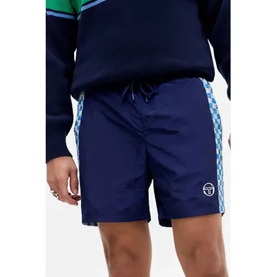 Sergio Tacchini Maritime Vittorio Swim Shorts - Navy M at Urban Outfitters