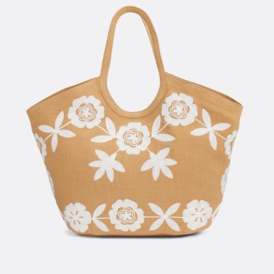 Saphir Embroidered Tote Bag