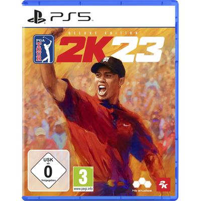 2K Spielesoftware "PGA Tour 2K23 Deluxe Edition", orange, PlayStation 5, Games
