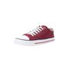 Sneaker ETHLETIC "Fair Trainer White Cap Lo Cut", Gr. 38, rot (true blood, just weiß), Obermaterial: 100% Baumwolle; Sohle: 100% Naturkautschuk, casual, Schuhe, Fair / Vegan / Nachhaltig