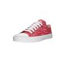 Sneaker ETHLETIC "Fair Trainer White Cap Lo Cut", Gr. 37, rot (rot melange, just weiß), Obermaterial: 100% Baumwolle; Sohle: 100% Naturkautschuk, casual, Schuhe, Fair / Vegan / Nachhaltig
