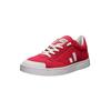 Sneaker ETHLETIC "Active Lo Cut", Gr. 42, rot (cranberry rot, just weiß), Obermaterial: 100% Baumwolle; Futter: 100% Baumwolle; Decksohle: 100% Baumwolle; Sohle: 100% Naturkautschuk, Schuhe, Fairtrade Produkt