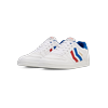 Sneaker HUMMEL "HANDBALL PERFEKT", Gr. 39, weiß, navy, rot, Synthetik, sportlich, Schuhe
