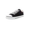 Sneaker ETHLETIC "Fair Trainer White Cap Lo Cut", Gr. 46, schwarz-weiß (jet schwarz, just weiß), Obermaterial: 100% Baumwolle; Sohle: 100% Naturkautschuk, casual, Schuhe, Fair / Vegan / Nachhaltig