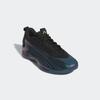 Basketballschuh ADIDAS PERFORMANCE "ANTHONY EDWARDS 1 LOW", Gr. 38, arctic night, core schwarz, screaming grün, Textil, Synthetik, sportlich, Schuhe