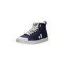 Sneaker ETHLETIC "Active Hi Cut", Gr. 36, blau (ocean blau, just weiß), Obermaterial: 100% Baumwolle; Futter: 100% Baumwolle; Decksohle: 100% Baumwolle; Sohle: 100% Naturkautschuk, Schuhe, Fairtrade Produkt