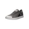 Sneaker ETHLETIC "Active Lo Cut", Gr. 47, grau (donkey grau, jet schwarz), Obermaterial: 100% Baumwolle; Futter: 100% Baumwolle; Decksohle: 100% Baumwolle; Sohle: 100% Naturkautschuk, Schuhe, Fairtrade Produkt