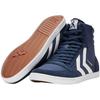Sneaker HUMMEL "SLIMMER STADIL HIGH", Gr. 37, blau, Textil, Leder, sportlich, Schuhe