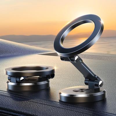 TEMU Car Mount, [] Magnetic Phone Holder For Car With Strong Magnets, 360° Adjustable Phone Car Mount, Car Accessories For Women Men Suitable For Multiple Phone Models Image