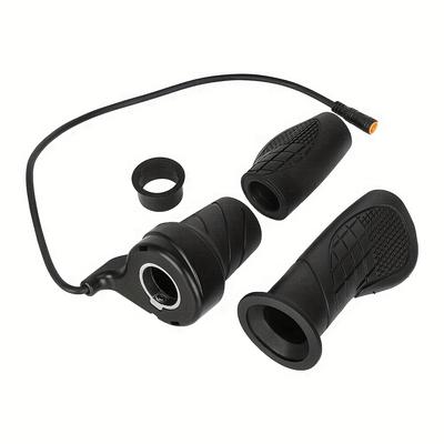 TEMU Universal Electric Bike Thumb Throttle 6x/ft-76x Throttle Handle Throttle 4pcs Set Accessories Ft76x Half Grip Accelerator Image