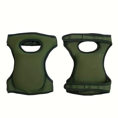 TEMU Dualcore Garden Kneeling Pads Set - 2pcs Neoprene Foam Cushion For Outdoor Weeding/landscaping/housework, Knee Support With Elastic Straps Image