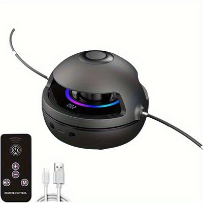 TEMU Automatic Rope Skipping Machine With Speaker -10 Suitable For Indoor And Outdoor Sports Fitness, Without Battery Image