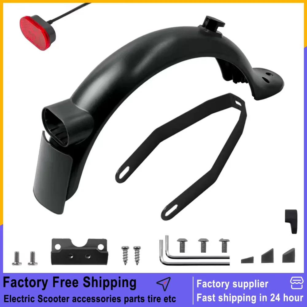 Verbesserte elektrische Roller hinten Kotflügel Kotflügel Bremse Rücklicht Sets für Xiaomi M365 Pro 2 1S Kickscooter Ersatz Zubehör Image