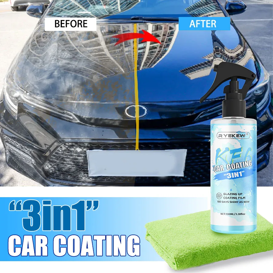 Auto Keramik Nano Beschichtung Flüssigkeit Beschichtung Nano Kristall Hydrophobe Schicht Polieren Farbe Beschichtung Mittel Auto Polnischen Nanos Beschichtungen Image