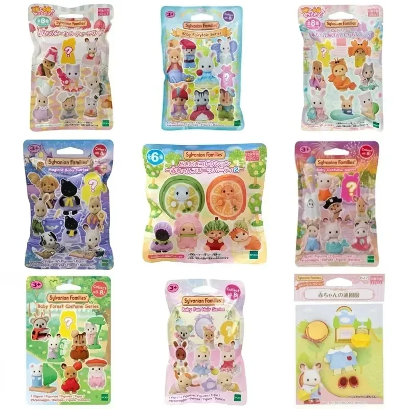 Sylvanian Families Anime Figuren Magic Dress Up Cake Blind Bag Ternurines Sylvanian Families 1 Stück 16 Stück Anime Blind Bag