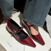 Spitze Zehen Mid Heels frauen Schuhe Elegante Sandalen Mit Hohen Absätzen Pumpen 2025, Sommer Fad