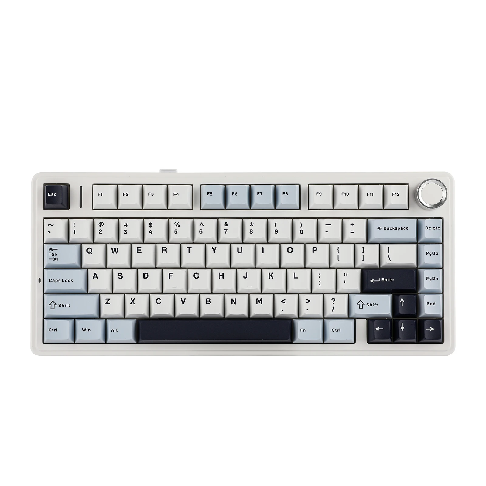 EPOMAKER x AULA F75 75 % ANSI Hot-Swap-Dichtung verkabelt/Bluetooth 5.0/2.4G kabellose mechanische Tastatur PBT-Tastenkappen für Mac/Win Image