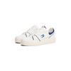 Sneaker TOMMY JEANS "TJM RETRO BASKET", Herren, Gr. 45, blau (weiß, navy), Leder, Textil, Lederimitat, sportlich, Schuhe, Freizeitschuh, Halbschuh, Schnürer mit Kontrast-Details