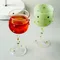 Verres à vin en verre de sucre coloré, verres à vin, à whisky, à Champagne, à Cocktail, ustensiles à