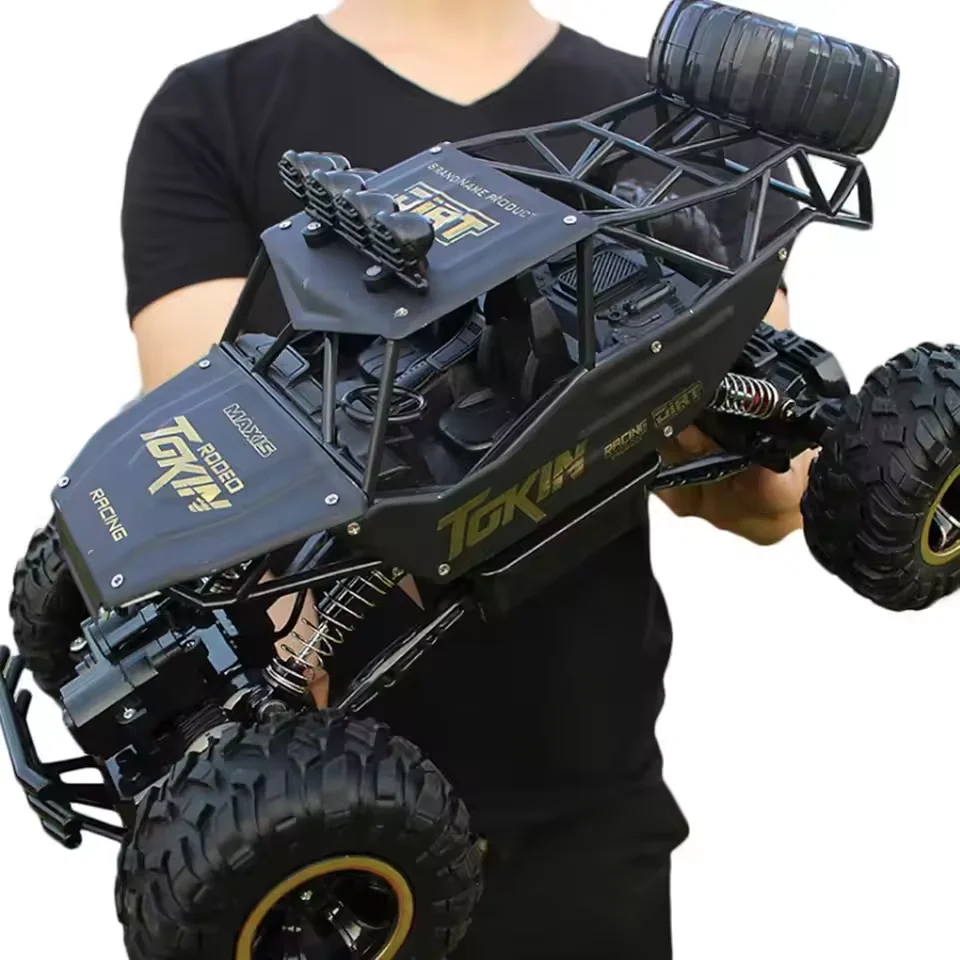 Voiture RC 4WD 1:12 / 1:16, tout-terrain, tous les Terrains, voitures télécommandées, Buggy radiocommandé, camion de course, dérive avec lumière LED, jouets, cadeau