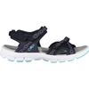 Sandale CMP "ALMAAK WMN HIKING SANDAL", Gr. 39, blau (navy, türkis), Synthetik, Textil, gemustert, sportlich, Schuhe, mit Klettverschluss